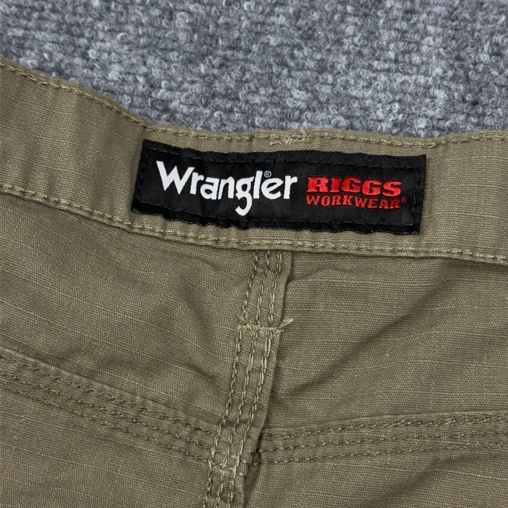 Wrangler Riggs Workwear Ranger Pant 54x32 Relaxed Cargo Ripstop Double Front - Picture 3 of 11